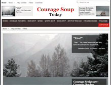 Tablet Screenshot of couragesoup.com